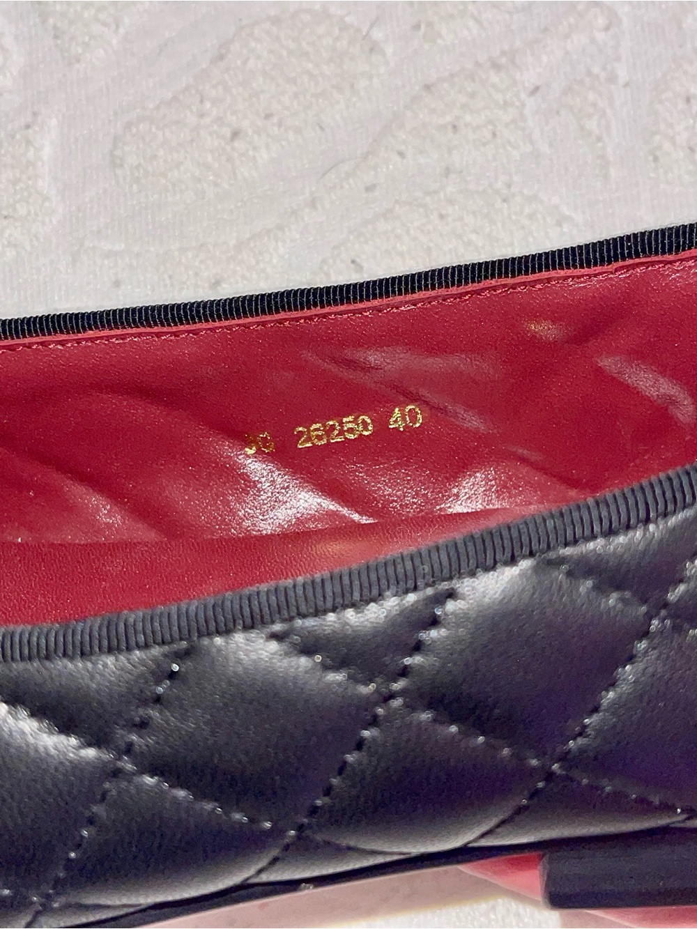 CHANEL Black Quilted Leather Ballet Flats - Picture 5 of 7